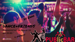 DANCE + FRIENDS DISCOFOXPARTY @ PUBlicBAR